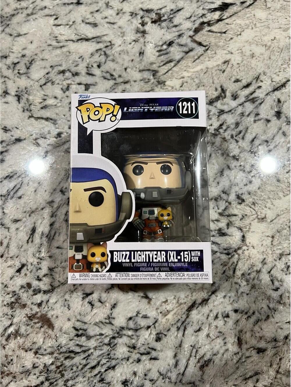 Funko Pop! Vinyl: Pixar - Buzz Lightyear (XL-15) with Sox #1211